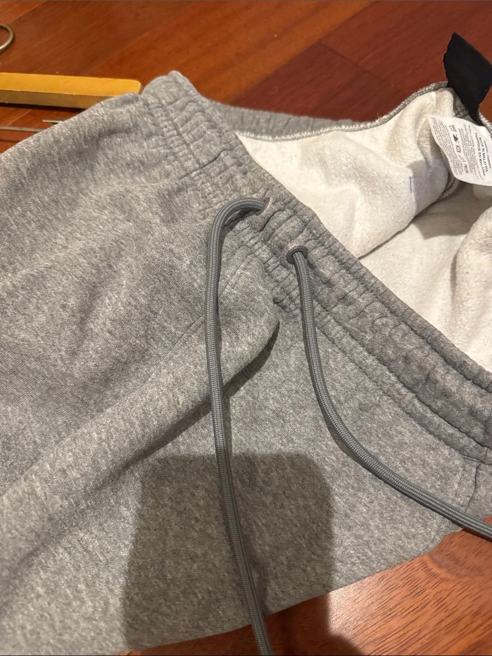 Jordan Men's Gray 'Flight' Fleece Athletic Shorts men Large